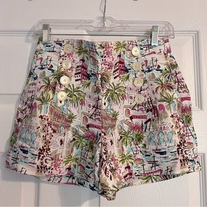 Like New Jcrew linen blend hi-rise short